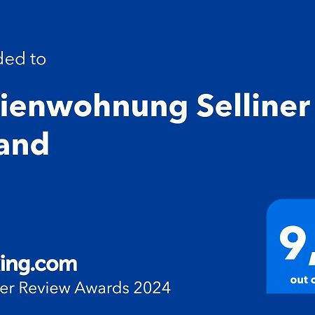 Ferienwohnung Selliner Strand Exterior photo
